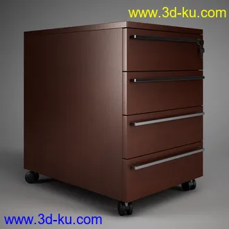 办公家具合集,桌子,柜子,背靠椅,皮椅,木椅,木架,创意椅子等模型65个的图片13