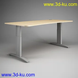 办公家具合集,桌子,柜子,背靠椅,皮椅,木椅,木架,创意椅子等模型65个的图片15