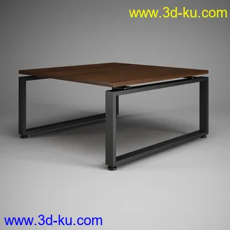 办公家具合集,桌子,柜子,背靠椅,皮椅,木椅,木架,创意椅子等模型65个的图片21