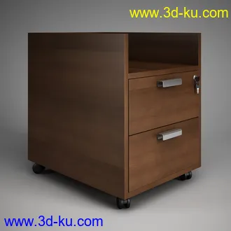 办公家具合集,桌子,柜子,背靠椅,皮椅,木椅,木架,创意椅子等模型65个的图片23