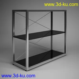 办公家具合集,桌子,柜子,背靠椅,皮椅,木椅,木架,创意椅子等模型65个的图片31