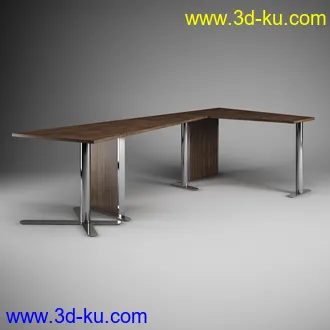 办公家具合集,桌子,柜子,背靠椅,皮椅,木椅,木架,创意椅子等模型65个的图片34