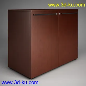 办公家具合集,桌子,柜子,背靠椅,皮椅,木椅,木架,创意椅子等模型65个的图片35