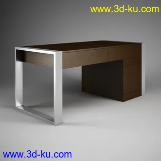 办公家具合集,桌子,柜子,背靠椅,皮椅,木椅,木架,创意椅子等模型65个的图片36