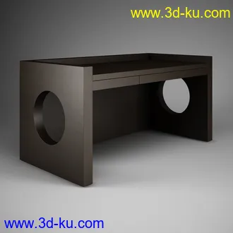 办公家具合集,桌子,柜子,背靠椅,皮椅,木椅,木架,创意椅子等模型65个的图片41