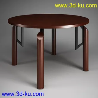 办公家具合集,桌子,柜子,背靠椅,皮椅,木椅,木架,创意椅子等模型65个的图片46