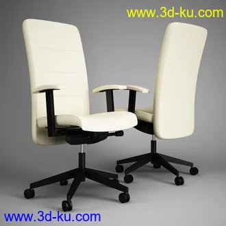 办公家具合集,桌子,柜子,背靠椅,皮椅,木椅,木架,创意椅子等模型65个的图片49