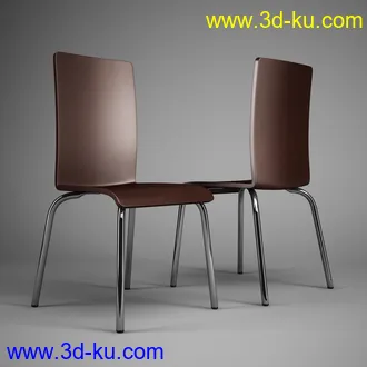 办公家具合集,桌子,柜子,背靠椅,皮椅,木椅,木架,创意椅子等模型65个的图片52