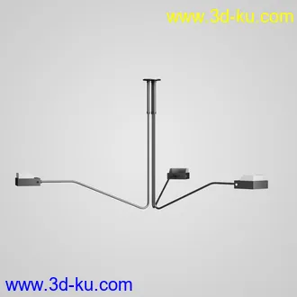 灯模型合集,吊灯,壁灯,台灯,筒灯,吸顶灯,长灯,立地灯,挂灯,聚光灯,户外灯等50个模型的图片5