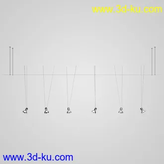 灯模型合集,吊灯,壁灯,台灯,筒灯,吸顶灯,长灯,立地灯,挂灯,聚光灯,户外灯等50个模型的图片8