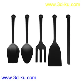 家庭日常物品,蜡烛,烛台,镜子,饰品,酒瓶,餐具,收纳盒,礼品袋,厨具,刀叉,计重器,保温瓶,碗碟,盛具等70个模型的图片54