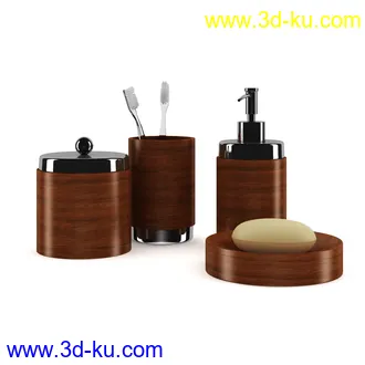 卫生间物品,浴室物品,洗脸盆,马桶,沐浴间,卷纸,毛巾,衣架,挂勾,牙刷,香皂,水龙头,沐浴露,浴缸模型70个的图片1