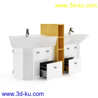 卫生间物品,浴室物品,洗脸盆,马桶,沐浴间,卷纸,毛巾,衣架,挂勾,牙刷,香皂,水龙头,沐浴露,浴缸模型70个的图片8