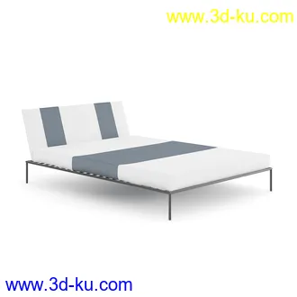 卧室家具,大床,双人床,被子,衣柜,榻,等模型30个的图片