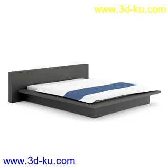 卧室家具,大床,双人床,被子,衣柜,榻,等模型30个的图片