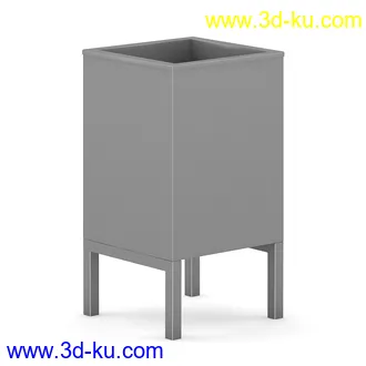 街道设施,公共物品,石椅,长椅,圆形椅子,垃圾桶,灯柱,街灯,路灯,防护栏,格子地面,围栏等模型41个的图片