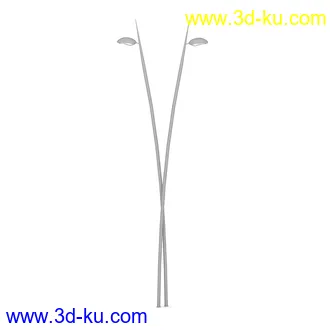 街道设施,公共物品,石椅,长椅,圆形椅子,垃圾桶,灯柱,街灯,路灯,防护栏,格子地面,围栏等模型41个的图片25