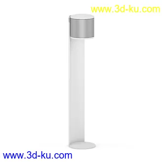 街道设施,公共物品,石椅,长椅,圆形椅子,垃圾桶,灯柱,街灯,路灯,防护栏,格子地面,围栏等模型41个的图片26