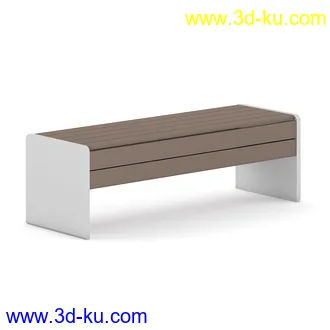 街道设施,公共物品,石椅,长椅,圆形椅子,垃圾桶,灯柱,街灯,路灯,防护栏,格子地面,围栏等模型41个的图片39