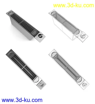 厨房设备,厨房电器,吊灯,抽油烟机,电磁炉,扫地机,洗地机,烤箱,烘焙机,消毒碗柜,冰柜,洗碗槽等模型25个的图片16