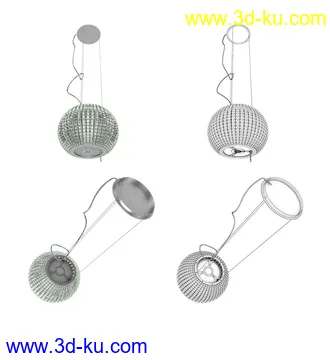 厨房设备,厨房电器,吊灯,抽油烟机,电磁炉,扫地机,洗地机,烤箱,烘焙机,消毒碗柜,冰柜,洗碗槽等模型25个的图片19