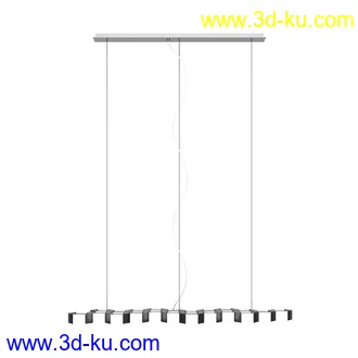 灯模型合集,吊灯,烛光灯,水晶灯,筒灯,台灯,镭射灯,舞台灯,聚光灯等模型65个的图片39