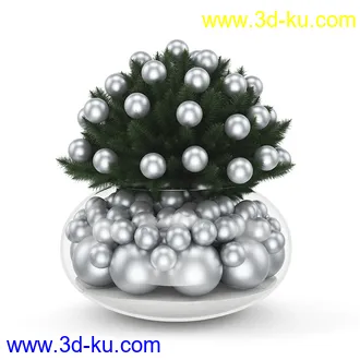 圣诞节物品,花环,彩带,圣诞饰品,圣诞树,铃铛,礼物合,巧克力,蜡烛,圣诞挂饰,装饰品等模型30个的图片