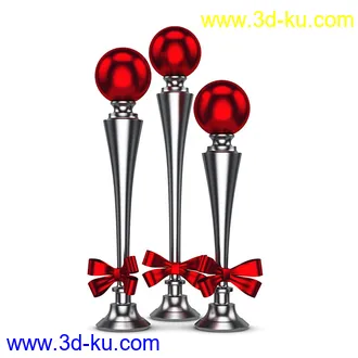 圣诞节物品,花环,彩带,圣诞饰品,圣诞树,铃铛,礼物合,巧克力,蜡烛,圣诞挂饰,装饰品等模型30个的图片15