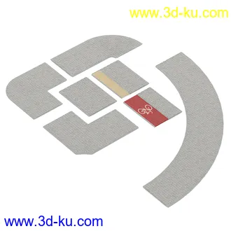 街道设备,街道设施,长椅,阻隔栏,垃圾桶,消防栓,路灯,施工标志,红绿灯,公共电话亭,候车亭,交通标志,加油站,道路,铁轨,高架桥,草坪,沙井盖等模型30个的图片