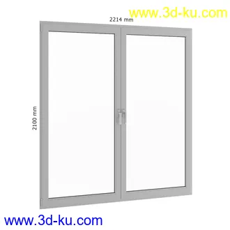 窗户模型合集,单门窗户,双门窗户,扒拉式窗户,木窗户,铁窗户,不锈钢窗户,平开窗,悬窗,固定窗等模型50个的图片