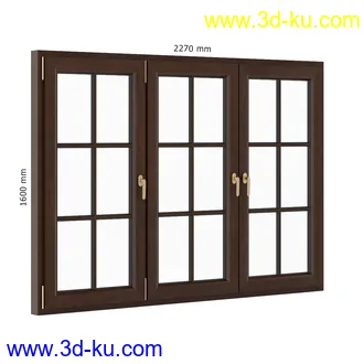 窗户模型合集,单门窗户,双门窗户,扒拉式窗户,木窗户,铁窗户,不锈钢窗户,平开窗,悬窗,固定窗等模型50个的图片