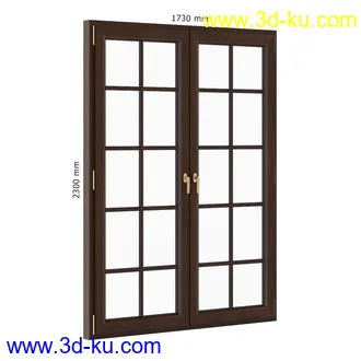 窗户模型合集,单门窗户,双门窗户,扒拉式窗户,木窗户,铁窗户,不锈钢窗户,平开窗,悬窗,固定窗等模型50个的图片