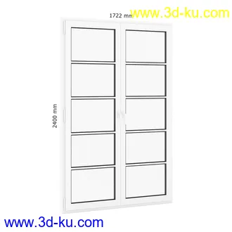 窗户模型合集,单门窗户,双门窗户,扒拉式窗户,木窗户,铁窗户,不锈钢窗户,平开窗,悬窗,固定窗等模型50个的图片