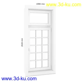 窗户模型合集,单门窗户,双门窗户,扒拉式窗户,木窗户,铁窗户,不锈钢窗户,平开窗,悬窗,固定窗等模型50个的图片