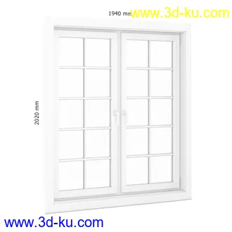 窗户模型合集,单门窗户,双门窗户,扒拉式窗户,木窗户,铁窗户,不锈钢窗户,平开窗,悬窗,固定窗等模型50个的图片