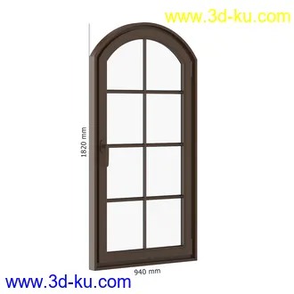 窗户模型合集,单门窗户,双门窗户,扒拉式窗户,木窗户,铁窗户,不锈钢窗户,平开窗,悬窗,固定窗等模型50个的图片