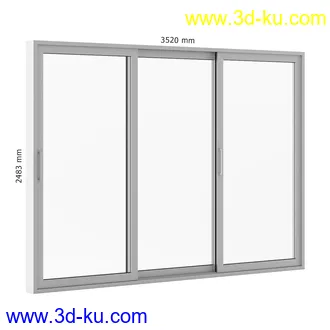 窗户模型合集,单门窗户,双门窗户,扒拉式窗户,木窗户,铁窗户,不锈钢窗户,平开窗,悬窗,固定窗等模型50个的图片