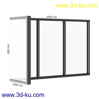 窗户模型合集,单门窗户,双门窗户,扒拉式窗户,木窗户,铁窗户,不锈钢窗户,平开窗,悬窗,固定窗等模型50个的图片