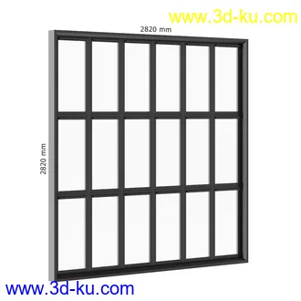 窗户模型合集,单门窗户,双门窗户,扒拉式窗户,木窗户,铁窗户,不锈钢窗户,平开窗,悬窗,固定窗等模型50个的图片