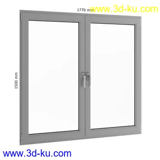 窗户模型合集,单门窗户,双门窗户,扒拉式窗户,木窗户,铁窗户,不锈钢窗户,平开窗,悬窗,固定窗等模型50个的图片