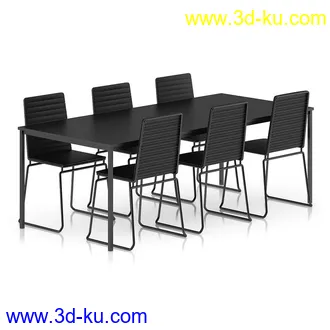 现代家具,新式家具,桌子,椅子,沙发,凳子等模型45个的图片3