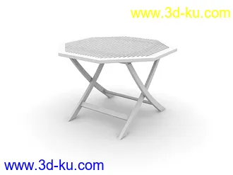 桌子模型合集共17个的图片