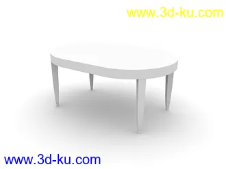 桌子模型合集共17个的图片