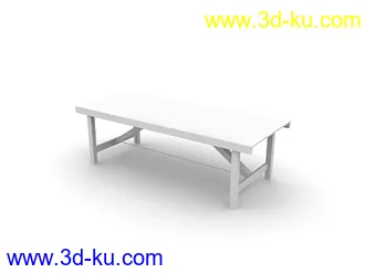 桌子模型合集共17个的图片