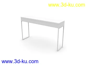 桌子模型合集共17个的图片