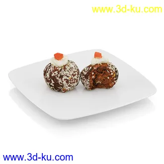 食物模型合集,面包,点心,饼干,夹心饼,香蕉,橙子,苹果,猕猴桃,披萨,香肠,肉干,奶酪,肉夹馍等物品模型81个的图片17