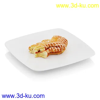 食物模型合集,面包,点心,饼干,夹心饼,香蕉,橙子,苹果,猕猴桃,披萨,香肠,肉干,奶酪,肉夹馍等物品模型81个的图片20