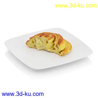 食物模型合集,面包,点心,饼干,夹心饼,香蕉,橙子,苹果,猕猴桃,披萨,香肠,肉干,奶酪,肉夹馍等物品模型81个的图片