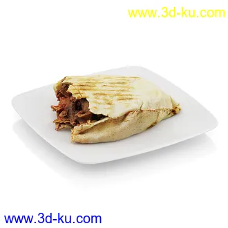 食物模型合集,面包,点心,饼干,夹心饼,香蕉,橙子,苹果,猕猴桃,披萨,香肠,肉干,奶酪,肉夹馍等物品模型81个的图片