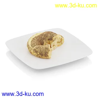 食物模型合集,面包,点心,饼干,夹心饼,香蕉,橙子,苹果,猕猴桃,披萨,香肠,肉干,奶酪,肉夹馍等物品模型81个的图片